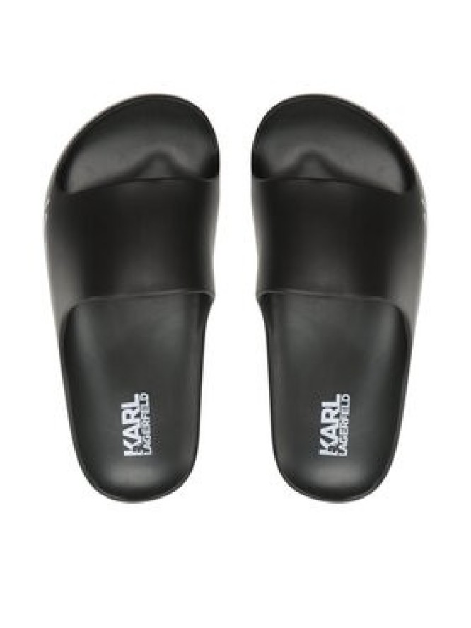 KARL LAGERFELD Klapki KL86000 Czarny