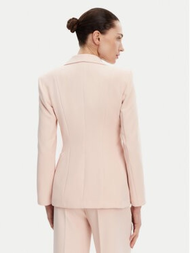 Maryley Marynarka 25EB139/43PY Różowy Regular Fit