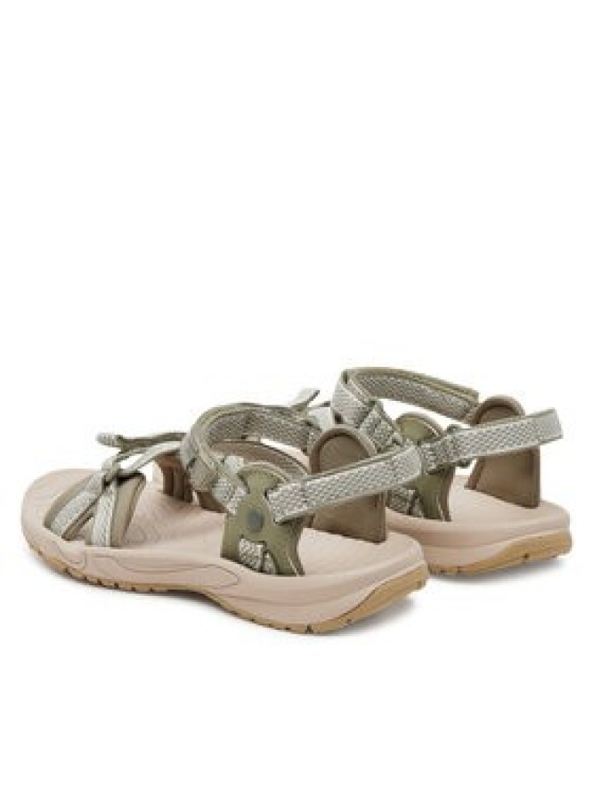 Jack Wolfskin Sandały Lakewood Ride Sandal M 4019041 Beżowy