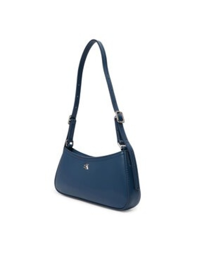 Calvin Klein Torebka Ck Small Shoulder Bag LV04F3170G Granatowy