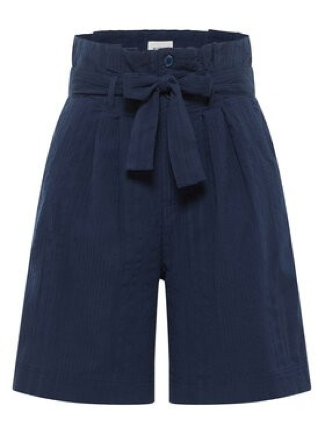 Mustang Szorty materiałowe Darrah 1016586 Granatowy Relaxed Fit