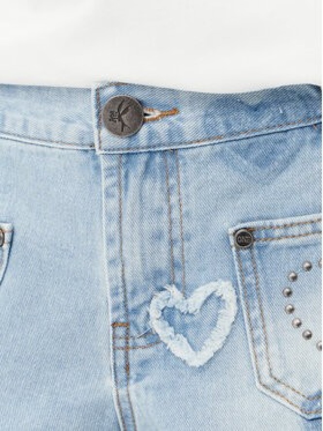 One Teaspoon Szorty jeansowe Retro Dukes 26849 Niebieski Relaxed Fit