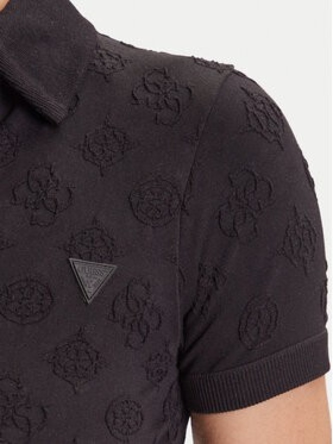 Guess Bluzka V5YP10 Z3OA0 Czarny Regular Fit