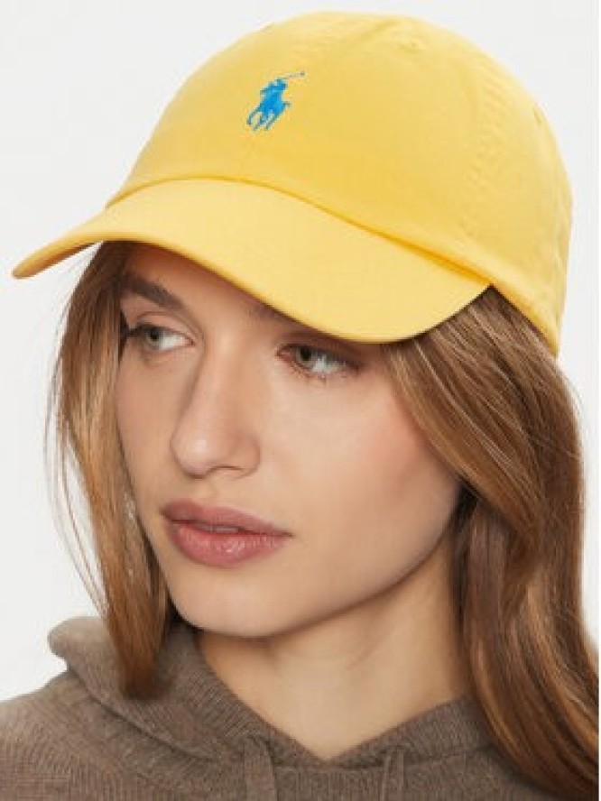 Polo Ralph Lauren Czapka z daszkiem 211912843005 Żółty