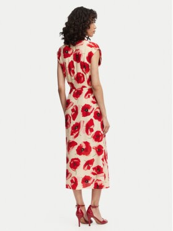 French Connection Sukienka letnia Poppy 719G6 Czerwony Regular Fit