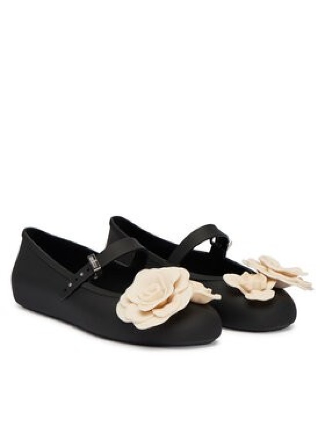 Melissa Baleriny Melissa Soft Ballerina Petals Ad 37820 Czarny