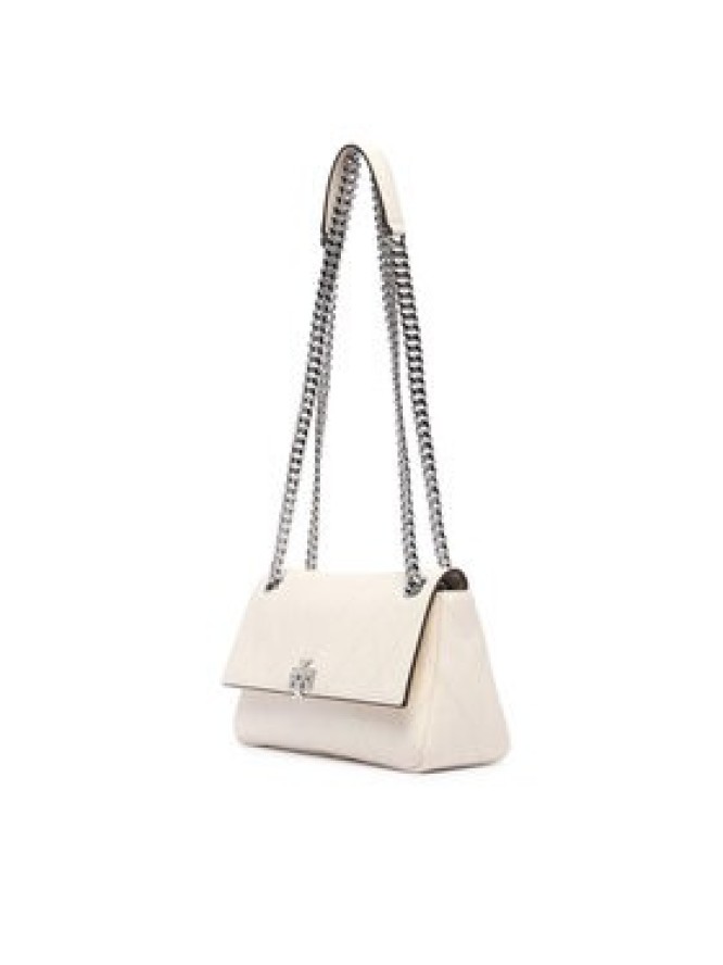 Tory Burch Torebka Charlie Quilted 185829 Kremowy