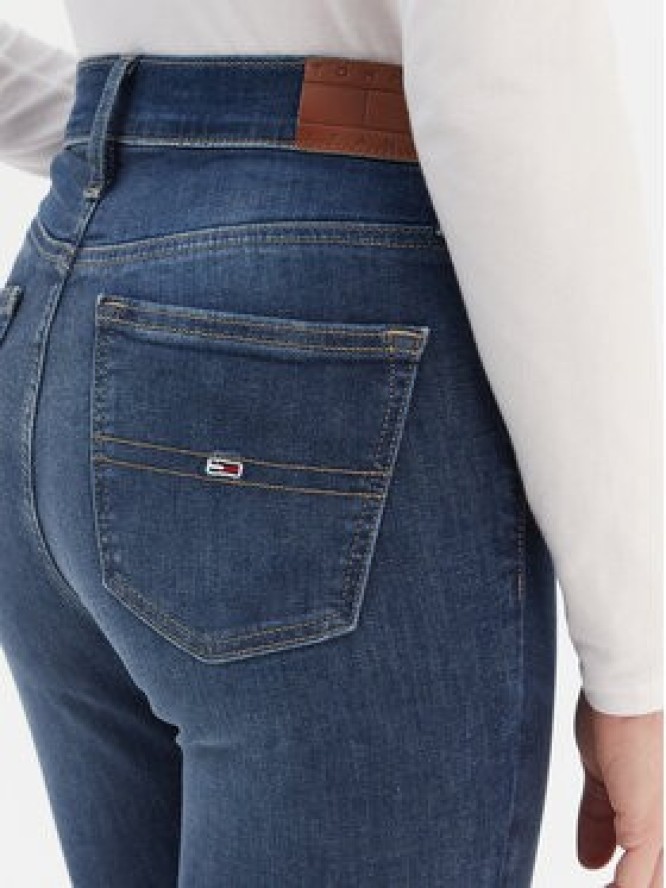 Tommy Jeans Jeansy Nora DW0DW19254 Niebieski Skinny Fit