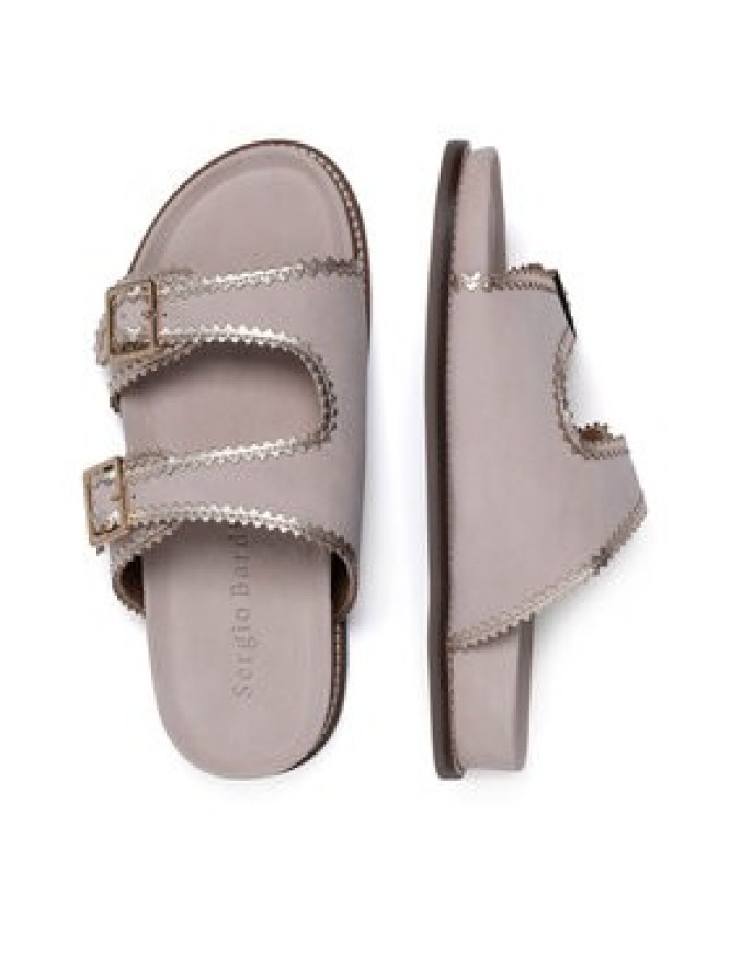 Sergio Bardi Klapki SERGIO BARDI-WI29-03-M24-SB Beżowy