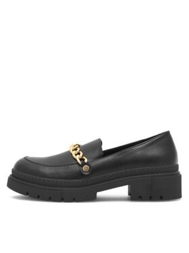 DeeZee Loafersy BE ON TIME HL995-1 Czarny