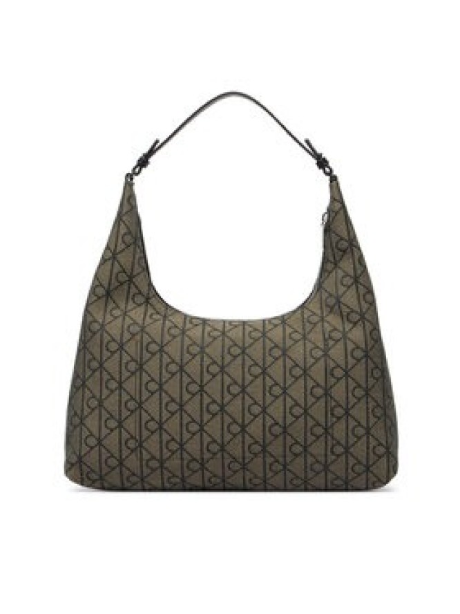 Calvin Klein Torebka Emblem Jacquard LV04F3635G Khaki