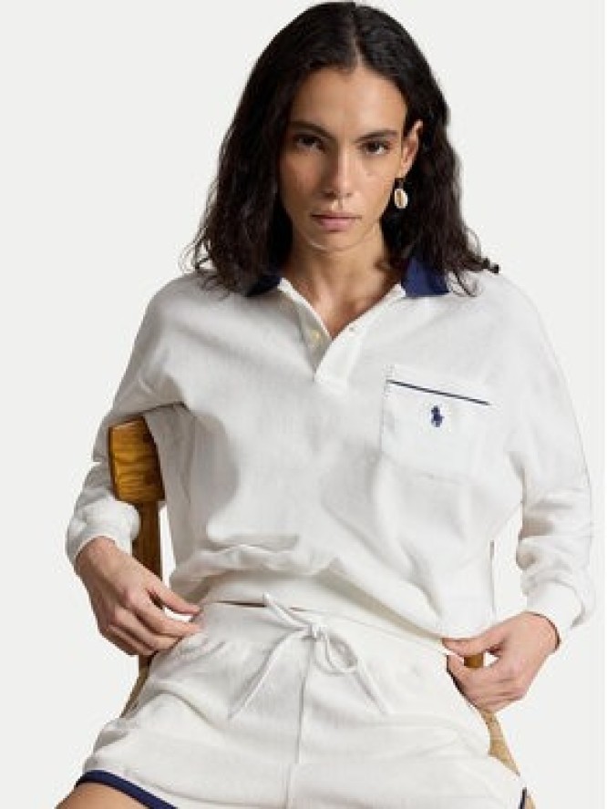 Polo Ralph Lauren Bluza 211A12737002 Biały Relaxed Fit