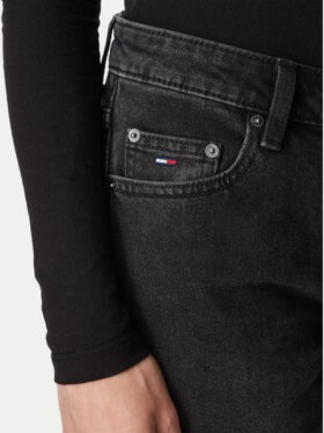 Tommy Jeans Jeansy Sophie DW0DW23586 Czarny Straight Fit