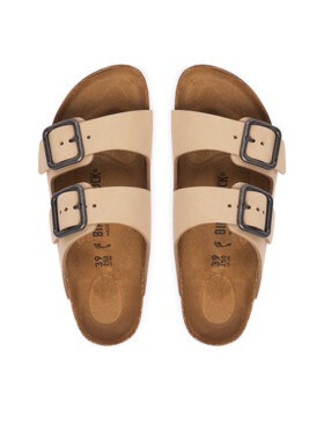 Birkenstock Klapki Arizona Wire Buckle 1031579 Beżowy