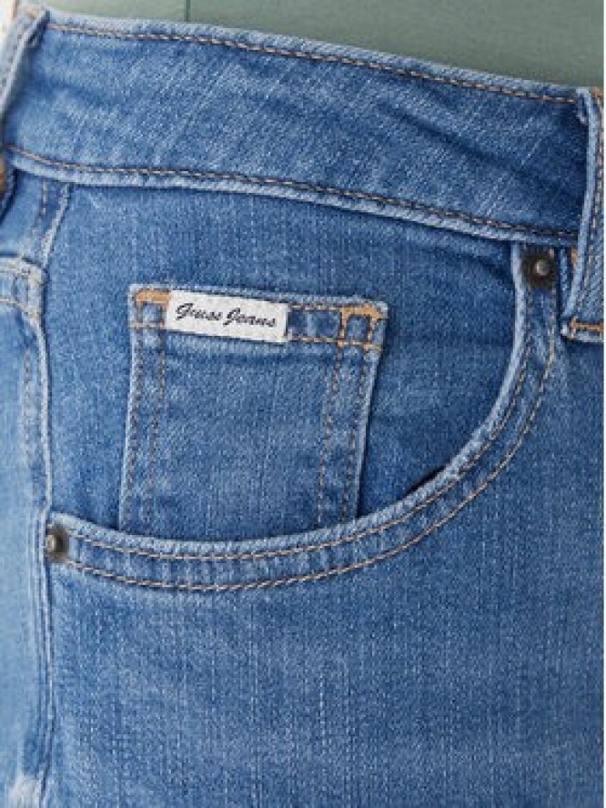 Guess Jeans Jeansy W5YA0I D0022 Niebieski Boyfriend Fit