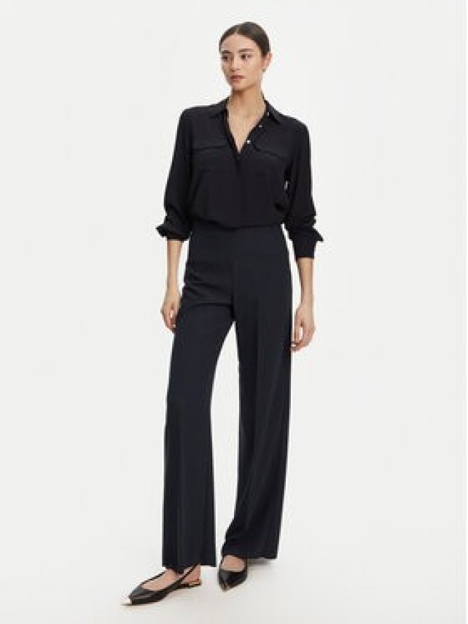 Marella Koszula Calabra 2523116061 Granatowy Regular Fit