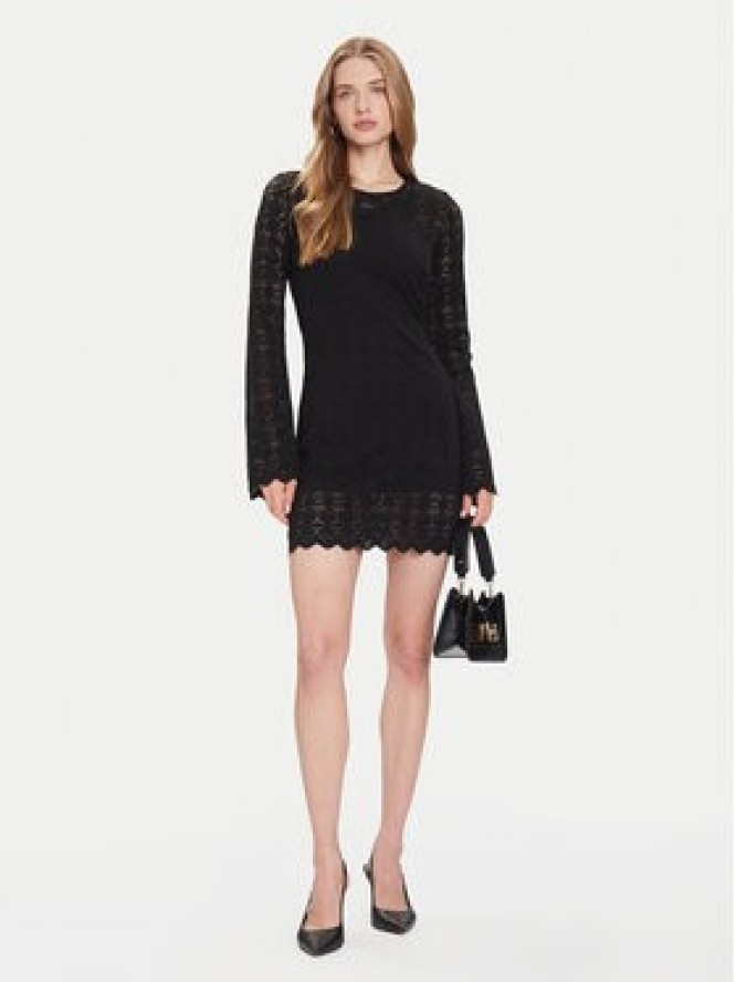 Guess Sukienka dzianinowa W5BK35 K1180 Czarny Slim Fit