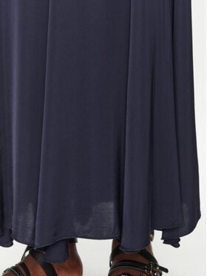 ViCOLO Spódnica maxi TD0004 Granatowy Regular Fit