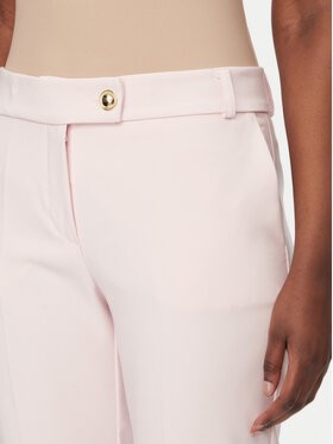 Rinascimento Spodnie materiałowe CFC0128638003 Różowy Slim Fit