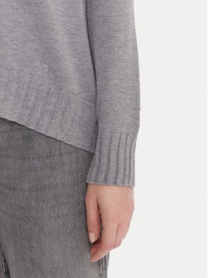 Kontatto Sweter 3M0808C Szary Relaxed Fit