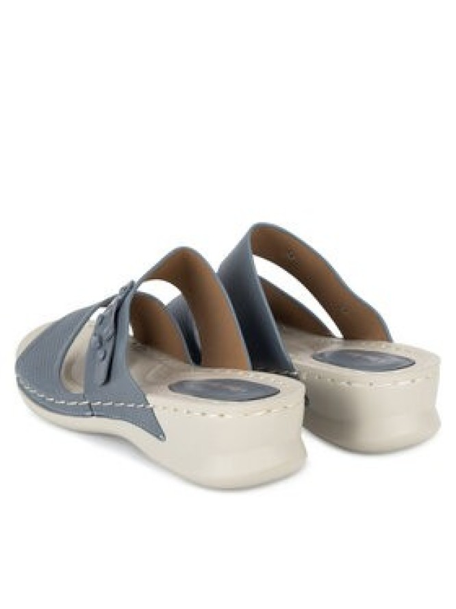 Clara Barson Klapki WYL05010-13B Granatowy