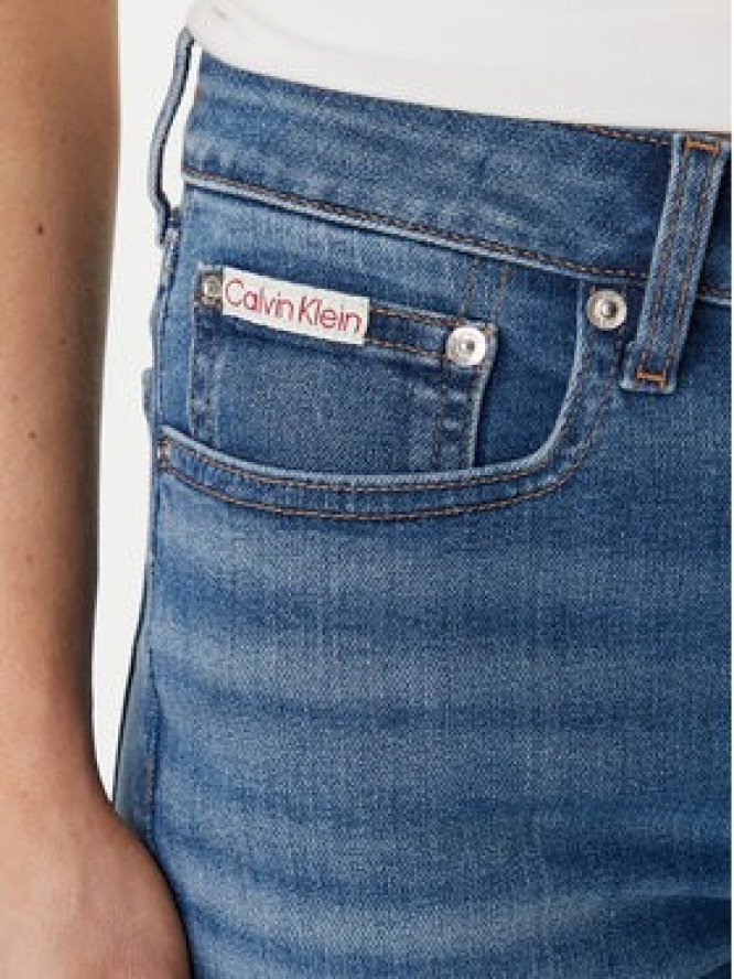 Calvin Klein Jeans Jeansy LV047F704G Niebieski Skinny Fit