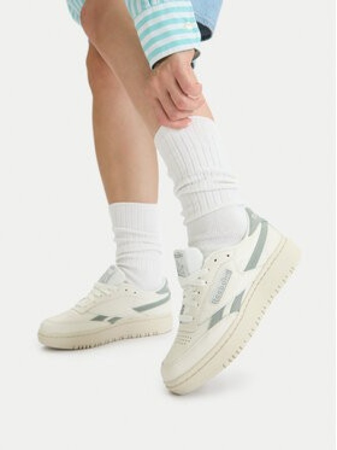 Reebok Sneakersy EO-CLUB C DOUBLE REVENGE 100244645 Écru