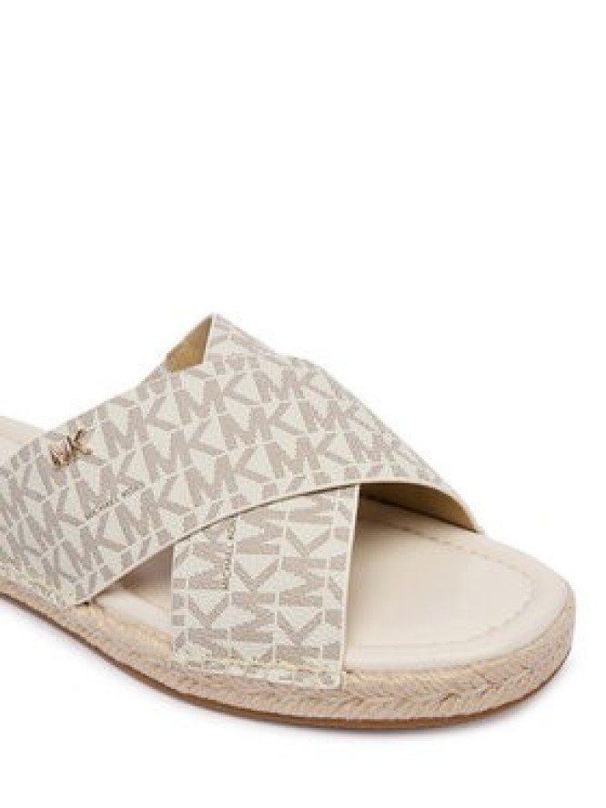 MICHAEL Michael Kors Espadryle Kenzie 40R6KZFS1B Kremowy
