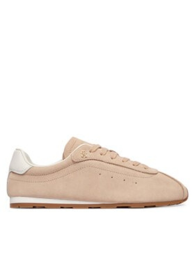 Tommy Hilfiger Sneakersy Th Bella Low Runner Suede FW0FW09189 Różowy