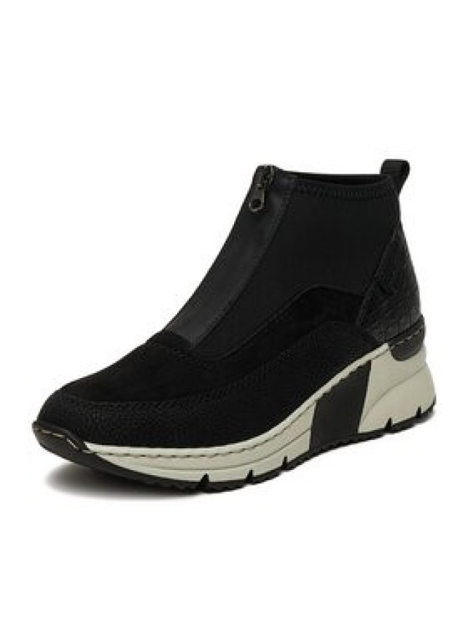 Rieker Sneakersy N6352-00 Czarny