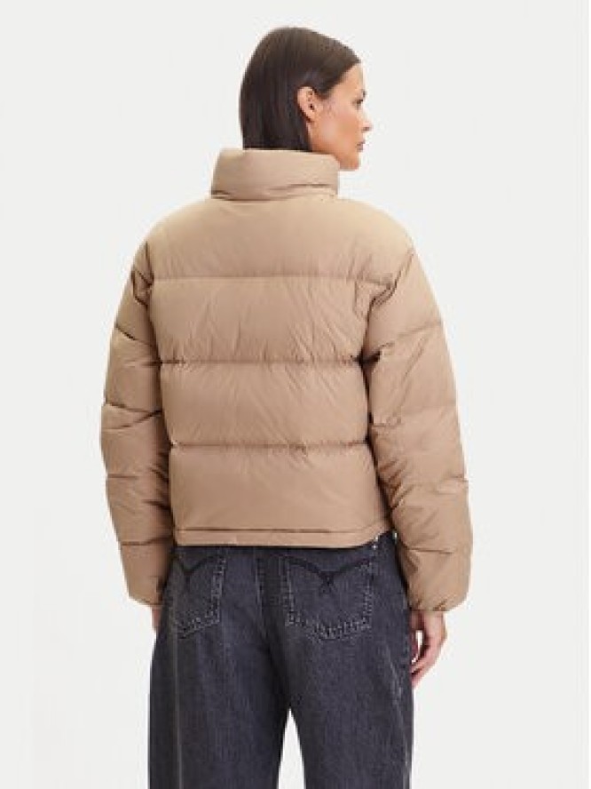 Calvin Klein Jeans Kurtka puchowa Graphic Logo LV047D503G Beżowy Regular Fit