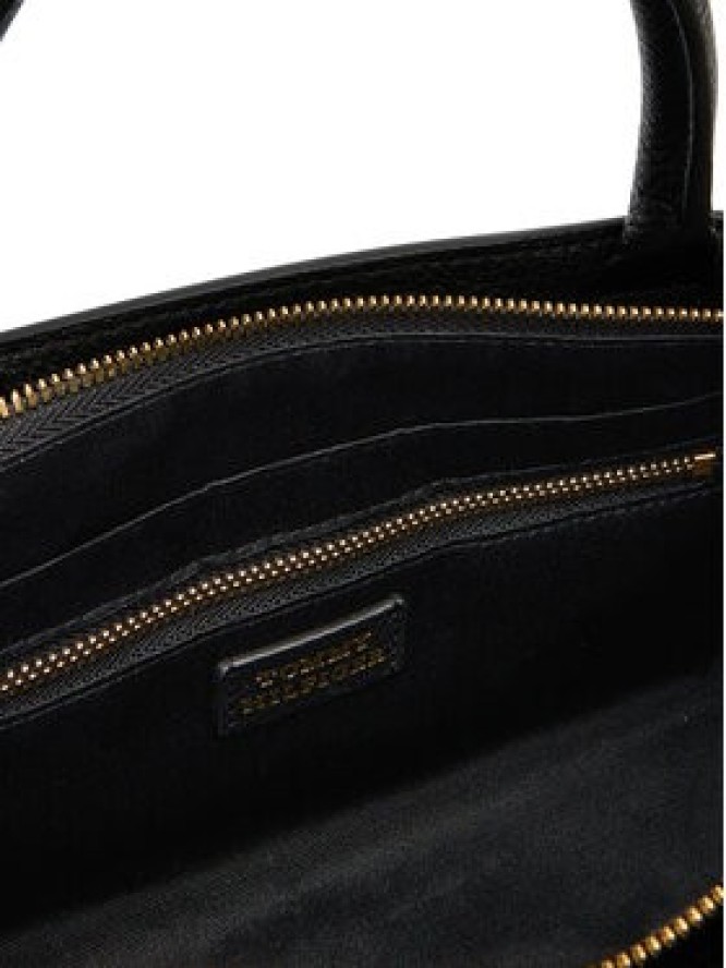 Tommy Hilfiger Torebka American Icon Mini Tote Leather AW0AW17926 Czarny