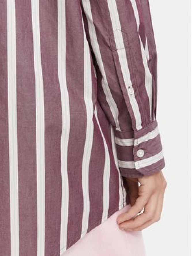 Tommy Jeans Koszula Essential DW0DW23340 Fioletowy Oversize