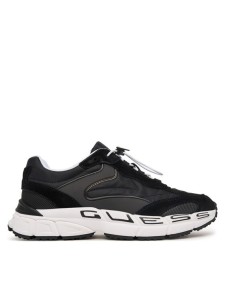 Guess Sneakersy FLTBRZ LEA12 Czarny