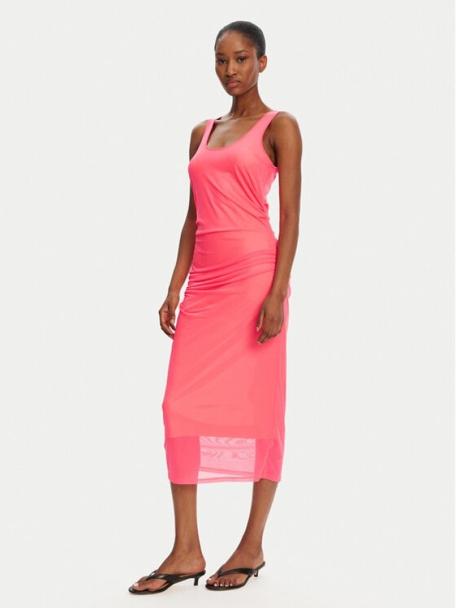 Patrizia Pepe Sukienka codzienna 2A2944/J292-J4H7 Koralowy Regular Fit