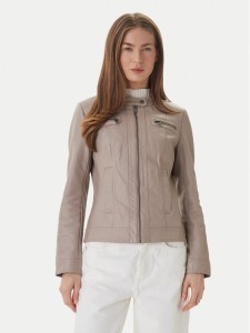 ONLY Kurtka z imitacji skóry Bandit 15081400 Beżowy Regular Fit