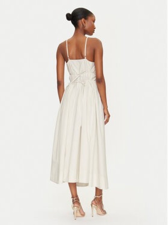 Herskind Sukienka letnia Miranda 5571172 Écru Regular Fit