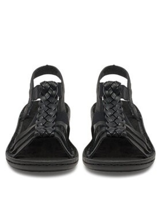 Rieker Sandały 60809-00 Czarny