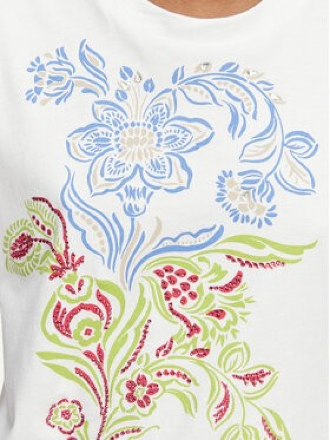 Marella T-Shirt Paraggi 2615971082 Biały Relaxed Fit