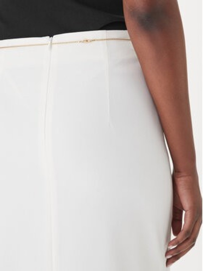 HUGO Spódnica ołówkowa Ratsa 50558168 Écru Slim Fit