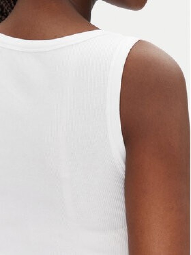 BOSS Top C_Ematite 50547548 Biały Slim Fit