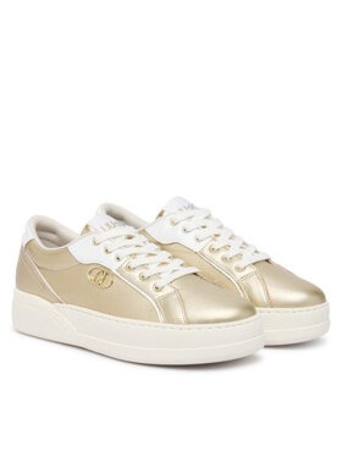 Liu Jo Sneakersy Lena 01 BF6025 PX057 Złoty
