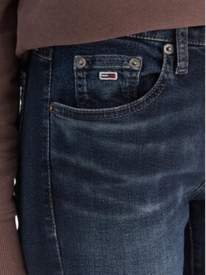 Tommy Jeans Jeansy Sophie DW0DW21387 Granatowy Skinny Fit