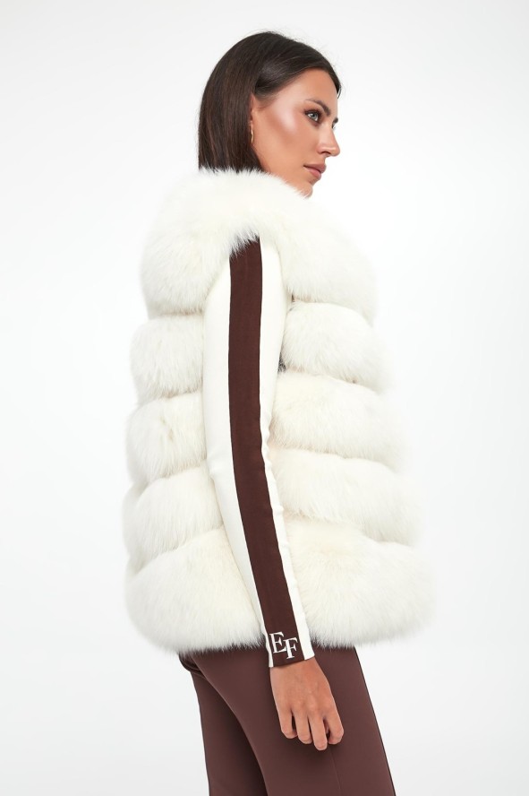 Kamizelka damska futrzana z lisa SUPREMA