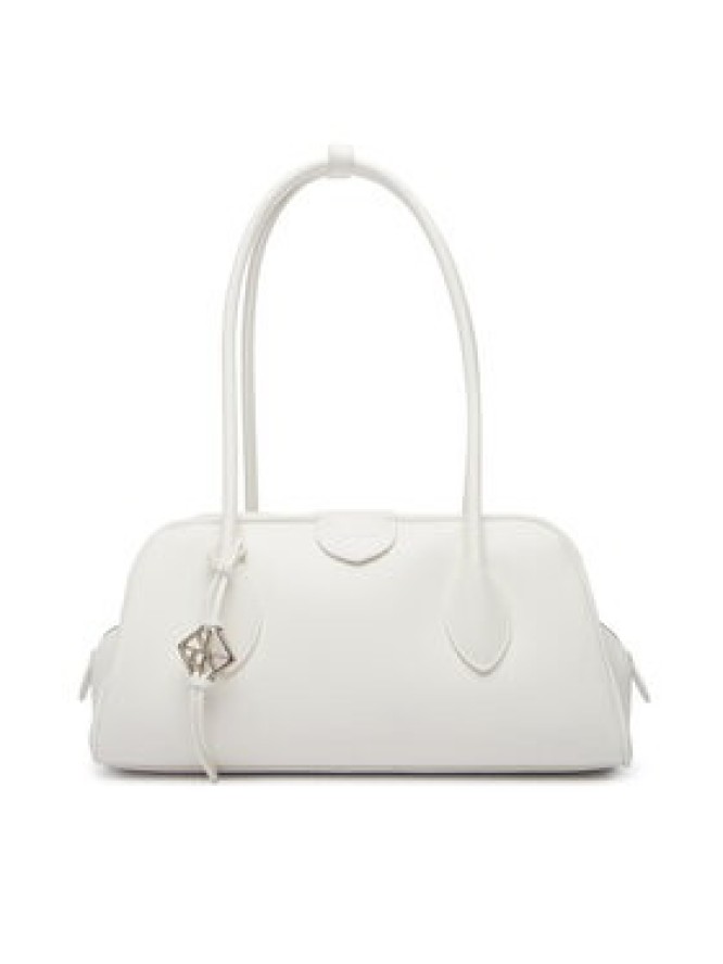 Calvin Klein Torebka Emblem Trio Shoulder Bag LV04F3369G Biały