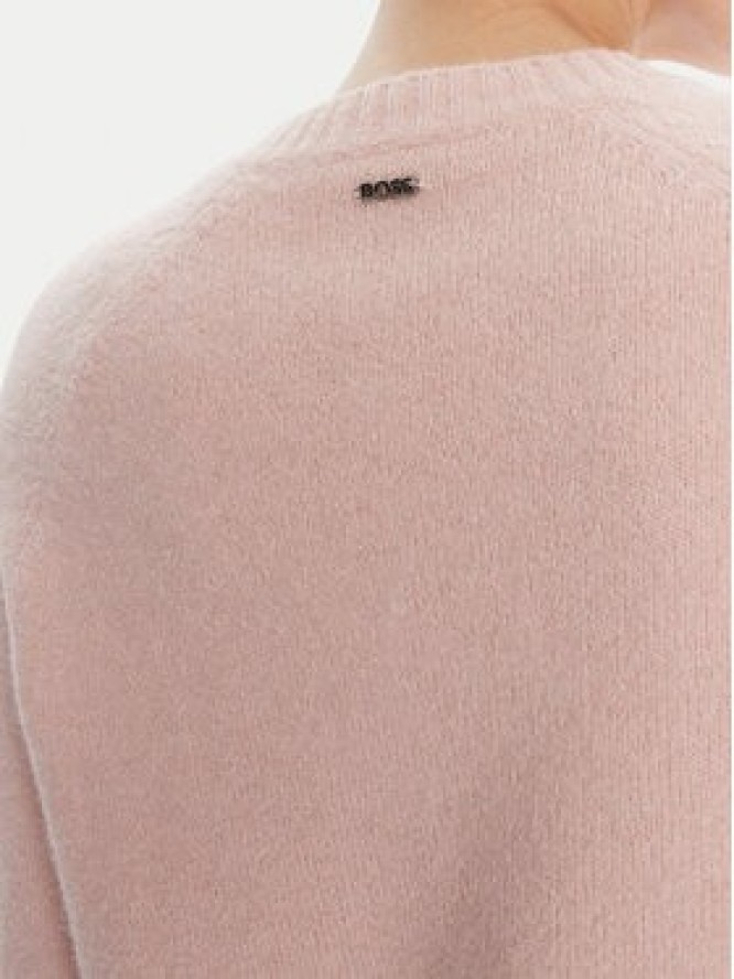 BOSS Sweter Febisan 50478315 Różowy Regular Fit