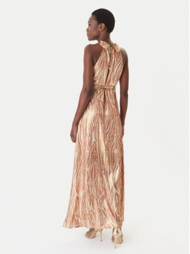 Artigli Sukienka wieczorowa ACAB004599 Brązowy Regular Fit