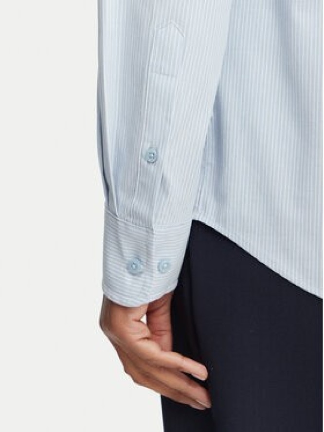 Beverly Hills Polo Club Koszula P-SS26W-SH15835 Niebieski Regular Fit