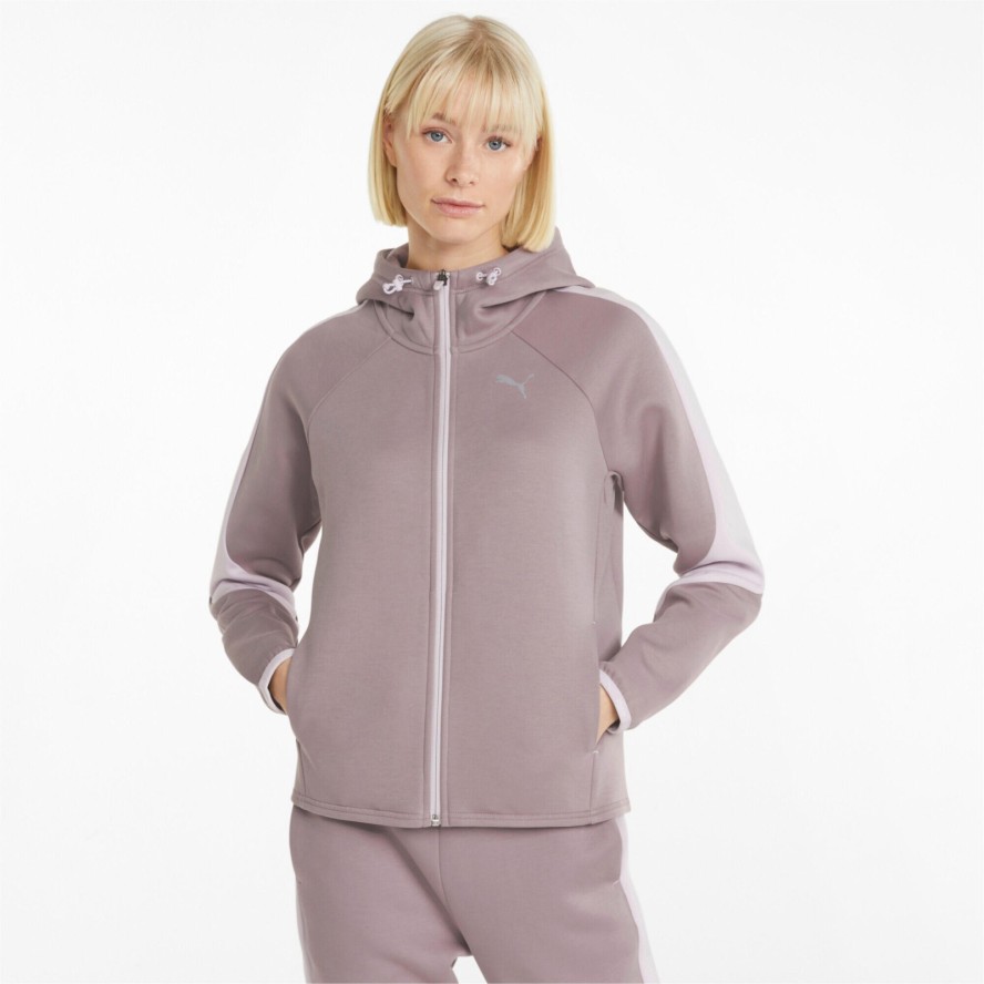 Bluza dresowa damska Puma EVOSTRIPE
