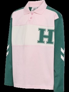hummel polo z długim rękawem z dżerseju - bawełna organiczna – BALLERINA
